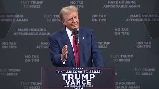 FULL VIDEO Trump MAGA Rally in Tucson Arizona Sept 12 [upl. by Eelahs]