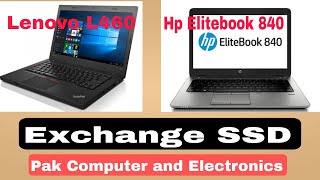 Lenovo L460 Hp Elitebook 840 Exchange SSD [upl. by Ehgit]