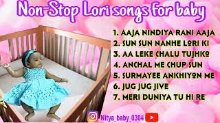 Slow Lori Songs for Baby in Hindi I Lullaby Songs IlNight music II Baby Songs IINonstop lori songs [upl. by Germaine618]