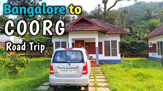 Bangalore to COORG Road TripMysore ExpresswayNamdroling Monastery Golden TempleBudget Homestay [upl. by Clellan]