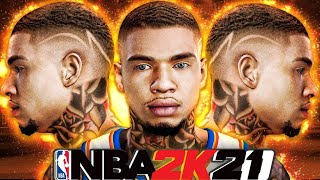 THE NEW BEST DRIPPY FACE CREATION IN NBA 2K21 TUTORIAL  COMP STAGE FACE CREATION [upl. by Ariait]