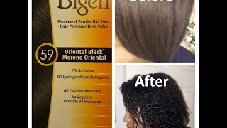 Bigen Permanent Hair Color  Review [upl. by Allard]