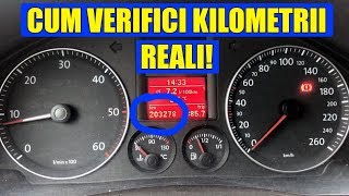 Cum verifici kilometrii km reali la VW Skoda Audi Seat cu interfata VCDS VAGCOM [upl. by Hedve]