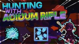 Best Acidum Rifle Bounty Hunting Montage  Blox Fruits [upl. by Jammal]