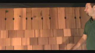 How to Install Cedar Shingles [upl. by Laaspere779]