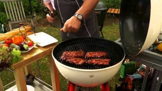 Hoe bereid ik voorgegaarde spareribs op de BBQ [upl. by Sirod]