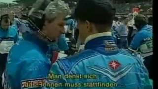 Why Schumacher celebrated on the podium after Sennas death [upl. by Rachele]