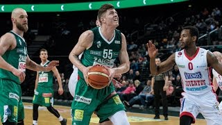 Isaiah Hartenstein dunks four times vs Juventus [upl. by Maynord]