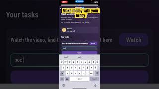 Make money with your hobby tapswap video code  how to make money [upl. by Lovel]