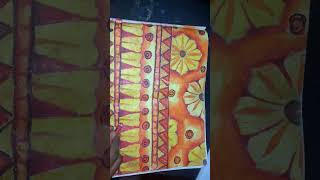 Sri lankan flower art art srilanka [upl. by Ezri]