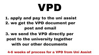 How to pay and cancel Uni Assist  What is VPD  Send Uni Assist documents part6 [upl. by Lud623]