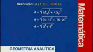 Matemática  Geometria Analítica  Parte 1  2 [upl. by Ydurt605]