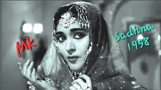 kaho ji tum kya kya kharidoge Sadhna1958 Vyjyantimalaamp Sunil DuttLataSahirNDuttaa tribute [upl. by Ennayehc]