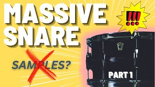 Mixing a Massive Snare Drum Sound Without Using Samples or Reverb  PART 1 [upl. by Landmeier]