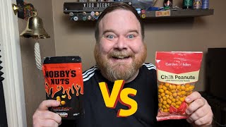 Nobbys Nuts VS Home Bargains Chilli Peanuts [upl. by Aran]