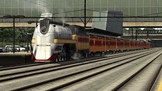 Train Simulator 2014 HD MSTS Milwaukee Road Class F7 Speed Test On the Northeast Corridor 100 MPH [upl. by Lerraf]