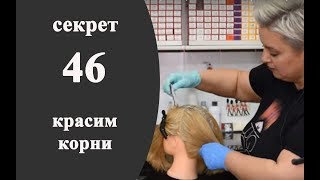 Секреты колориста от Тани Шарк Секрет № 46 Как покрасить корни [upl. by Piegari358]