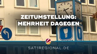 Zeitumstellung Mehrheit der Deutschen wünscht sich Ende des Wechsels [upl. by Onil440]