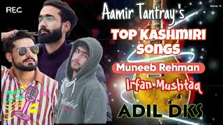 Top Kashmiri Songs Aamir TantrayMuneeb Rehman Aadil DksKashmiri Trending songs [upl. by Warrenne]