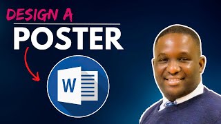 How to DESIGN an ACADEMIC POSTER in Microsoft Word [upl. by Annaej141]