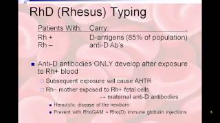 Basic Science  Transfusion Medicine  Part 1 [upl. by Zakarias]