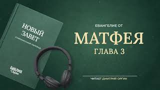 Евангелие от Матфея главы 1 28 Современный перевод Читает Дмитрий Оргин БиблияOnline [upl. by Shiverick745]