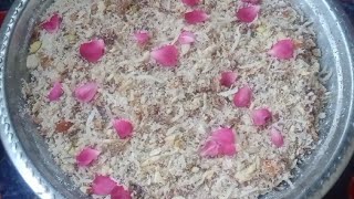 Gond Ka Halwa After Delivery Winter Special Gond Recipe [upl. by Anali]