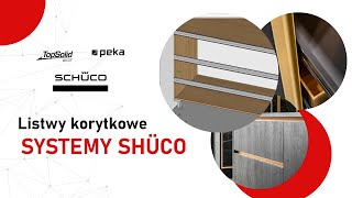 Listwy Korytkowe  Shüco  PEKA w TopSolid Wood [upl. by Lynna]