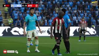 🔴LIVE🔴 Manchester City vs Brentford  Premier League 2425  Match LIVE Today [upl. by Elinnet]