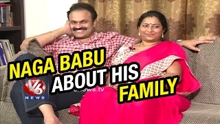 Mega Brother Naga Babu And His Wife Padmaja  Life Mates  V6 News [upl. by Deragon]