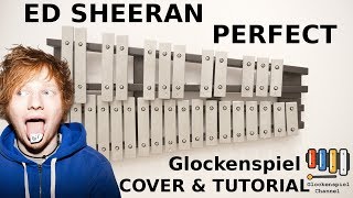 💗Ed Sheeran  Perfect 🎺XYLOPHONE GLOCKENSPIEL COVERTUTORIAL🎧EASY [upl. by Adnowal304]