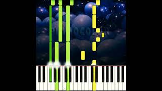 El twist de los ratoncitos  Piano Cover  Tutorial  Karaoke shorts [upl. by Giovanni]