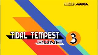 Sonic Mania Plus Tidal Tempest Zone Act 13 [upl. by Shepp691]