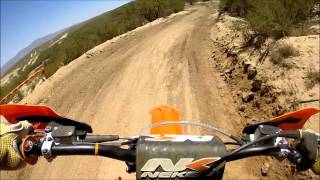 2015 KTM 300 xc  First Ride amp Review amp Crash [upl. by Adni403]