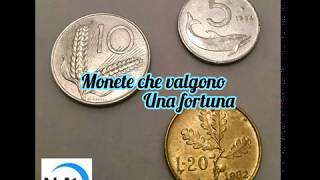 Monete in lire che valgono una fortuna [upl. by Eipper137]