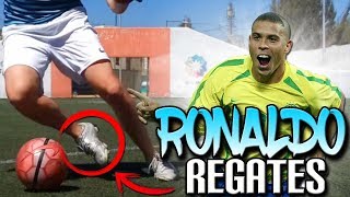 REGATES de RONALDO para BURLAR a tu RIVAL en el FÚTBOL  REGATES FÁCILES Y EFECTIVOS  TUTORIAL [upl. by Barny748]