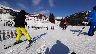 Skiing  Kodra e diellit Popova Sapka Macedonia [upl. by Sawtelle]