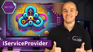 IServiceProvider in ASPNET Core Dependency Injection Simplified with RealLife Examples [upl. by Nolahc82]