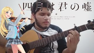 Nanairo Symphony  Shigatsu wa Kimi no Uso OP 2 Fingerstyle Guitar Cover [upl. by Lemaceon]