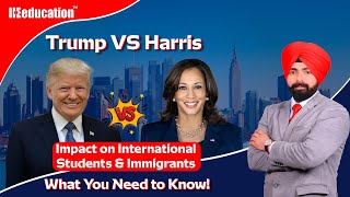 Trump or Harris Study in the USA with Top Universities Scholarships amp Visa Help iieducation [upl. by Zuckerman]