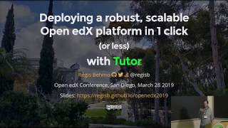 Deploying Open edX in 1 click or less with Tutor [upl. by Hoshi]