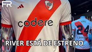 ASÍ ES LA NUEVA CAMISETA TITULAR DE RIVER 20232024  NOVEDADES DEL ADIDAS DEL MUSEO RIVER [upl. by Salguod]