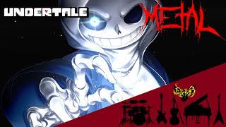 Undertale  sans 【Intense Symphonic Metal Cover】 [upl. by Neliac]