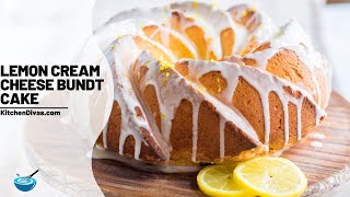 BEST Easy Lemon Cream Cheese Bundt Cake [upl. by Shafer]