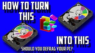 How to Defragment your Hard Drive in Windows 7 8 and 10 [upl. by Ecirtac]