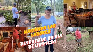 limpiando casa y llegamos a colectar jitomates y chiles de mi huerto [upl. by Docile]