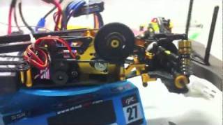 Tamiya TA05VDF Gold Edition Build [upl. by Ahsiyk]