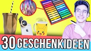 30 Geschenkideen für Weihnachten amp Geburtstage Für JEDEN ist etwas dabei 🎁 Last Minute Deutsch [upl. by Franciscka]