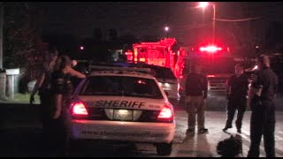 Deputies Investigate Stabbing In Modesto California  News Footage [upl. by Nylsej]