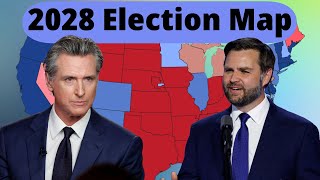 An EXTREMELY Early Look at the 2028 Election Map [upl. by Birck]